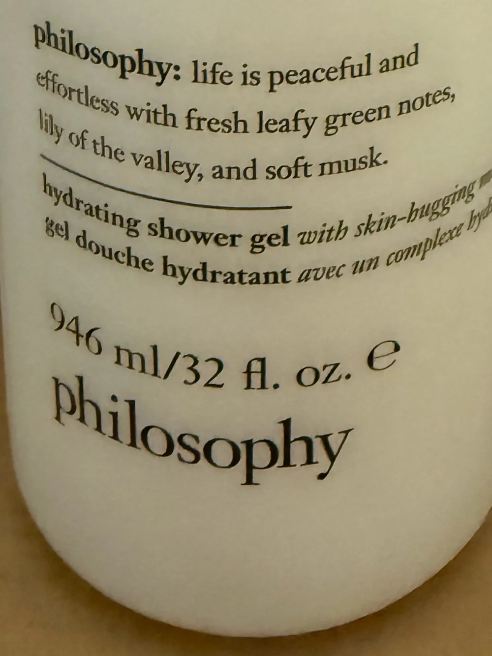 philosophy super-size pure grace shower gel 32 oz  NEW SEALED - Picture 3 of 4
